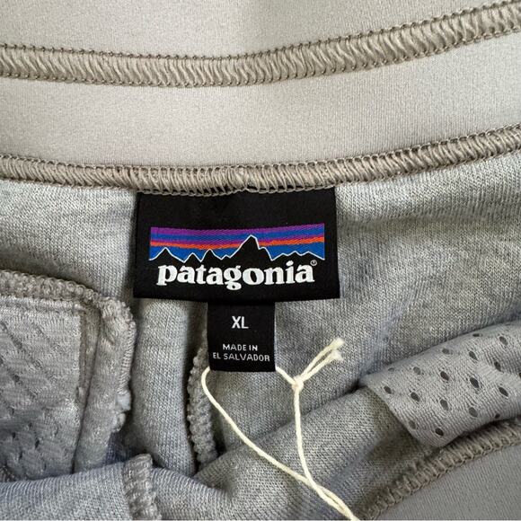 Patagonia Women’s Shearling Crops Gray Textured Pants Size XL - Picture 6 of 9